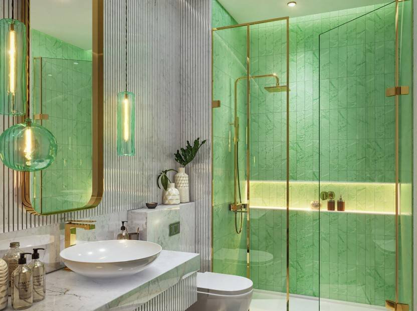 VEOM DAMAC urban life interiors rest room